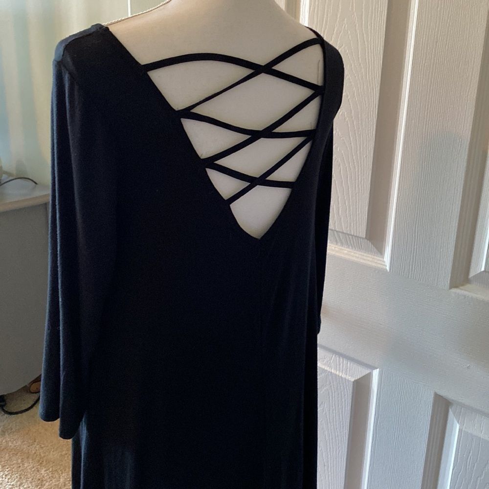 Black Swimsuit Cover Up L